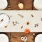 Fall Floral Table Runner 13x72 Inch, Autumn Fallen Leaves Decor- (Multicolor, 13" x 72")